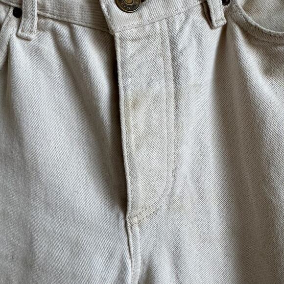 AMERICAN VINTAGE Unisex Le Carrot SNOP 53 Cream Jeans - Picture 5 of 9